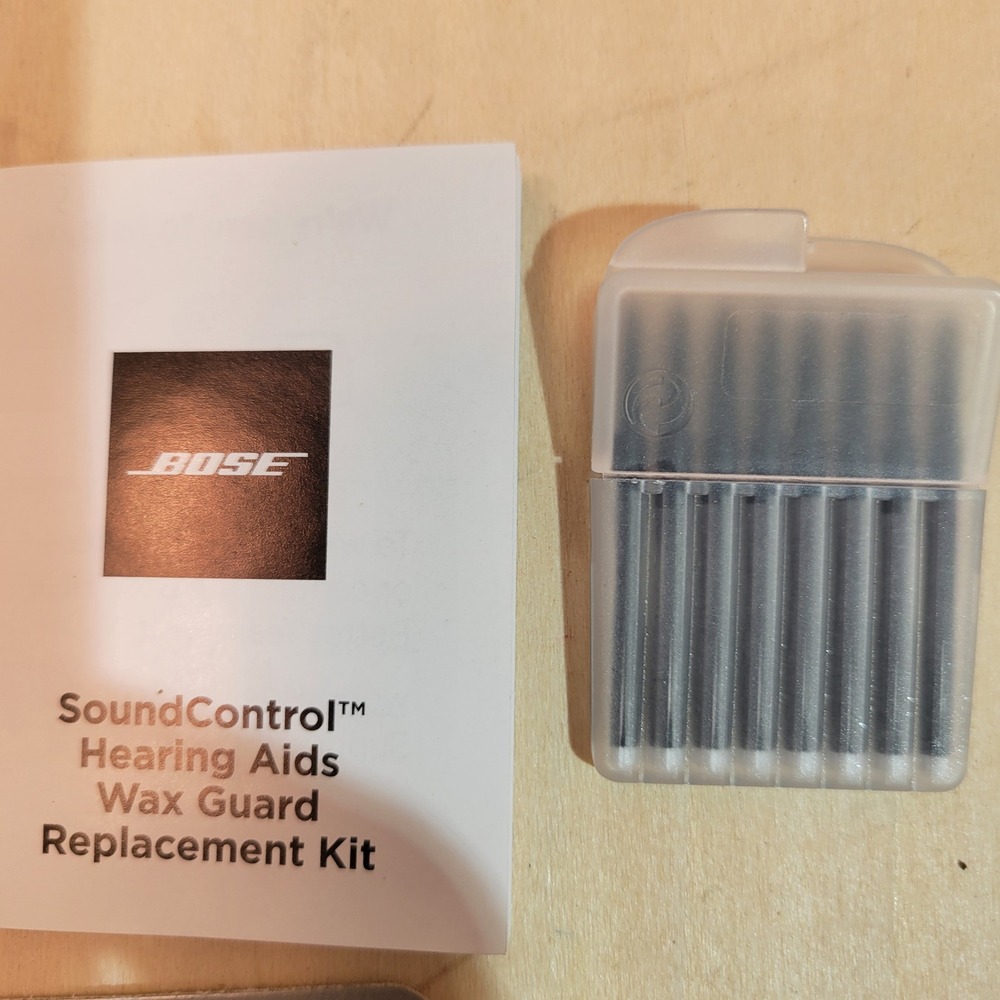 Power One Hearing Aid Batteries P675 Wireless & Bose Wax Guards Replacement Kit - Picture 5 of 12